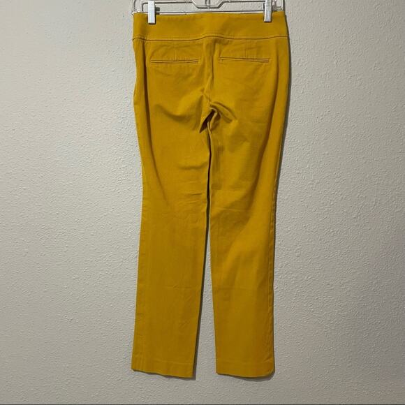 LOFT Mustard Yellow Pants - Picture 4 of 7